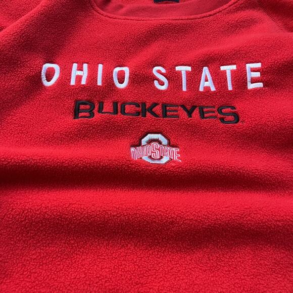 Vintage Ohio State Buckeyes Embroidered Crewneck Sweatshirt Size XL USA Made - Picture 4 of 7